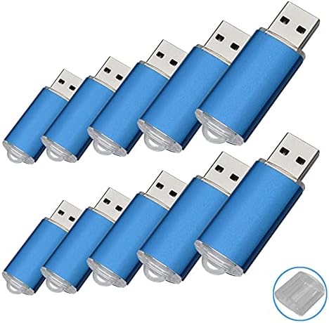 RAOYI 10Pack 2G 2 gb-os USB pendrive, USB 2.0 pendrive pendrive, pendrive Kék