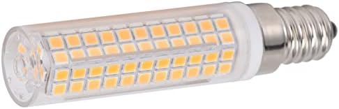 Hyuduo LED Hengeres Izzó, E14 LED Izzók 120 w-os Halogén Izzóval Egyenértékű 1500lm, Szabályozható LED Csillár Izzó(110v Meleg Fény)