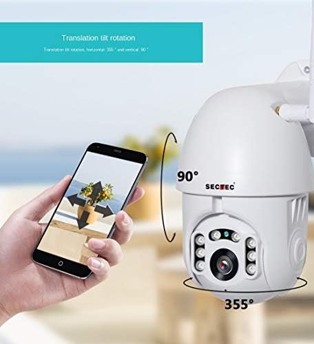 360 Fokos nagyfelbontású Kültéri WiFi Labdát Gép Biztonsági Hálózati Kamera, Megfigyelő Kamera (HD+32GB)