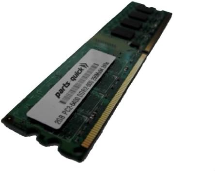 2GB Memória Gigabyte GA-X38-DQ6 Alaplap DDR2 PC2-6400 800MHz DIMM Non ECC RAM Upgrade (ALKATRÉSZEK-GYORS Márka)
