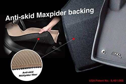 3D MAXpider Illeszkedés Teljes Szőnyeg Beállítani, Válasszuk a lehetőséget, Ford Mustang Modellek - Kagu Gumi (Tan)