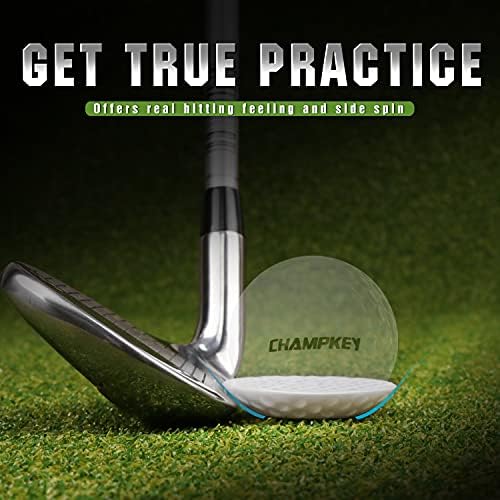 Champkey Superior ACU - Labda 24 Csomag| Kiváló Golf Swing Képzés Labda | Gyakorlat Golf Labda Ideális Beltéri & Outdoor Tréning (Fehér)