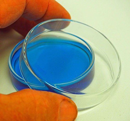 Petri-csésze, Hibátlan Kristálytiszta Borosillicate Üveg, 60mm X 18mm, Csomag 6